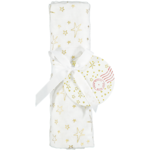 Glowing Natural Muslin Child Scarf and Swaddle Wrap